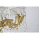 Canada LED 28 inch Antique Brass Chandelier Ceiling Light